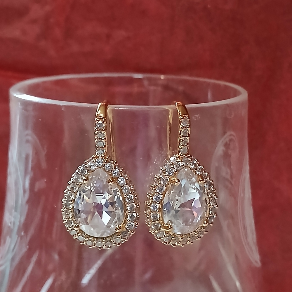 Kate Spade New York Pave Halo Earrings - Picture 4 of 13